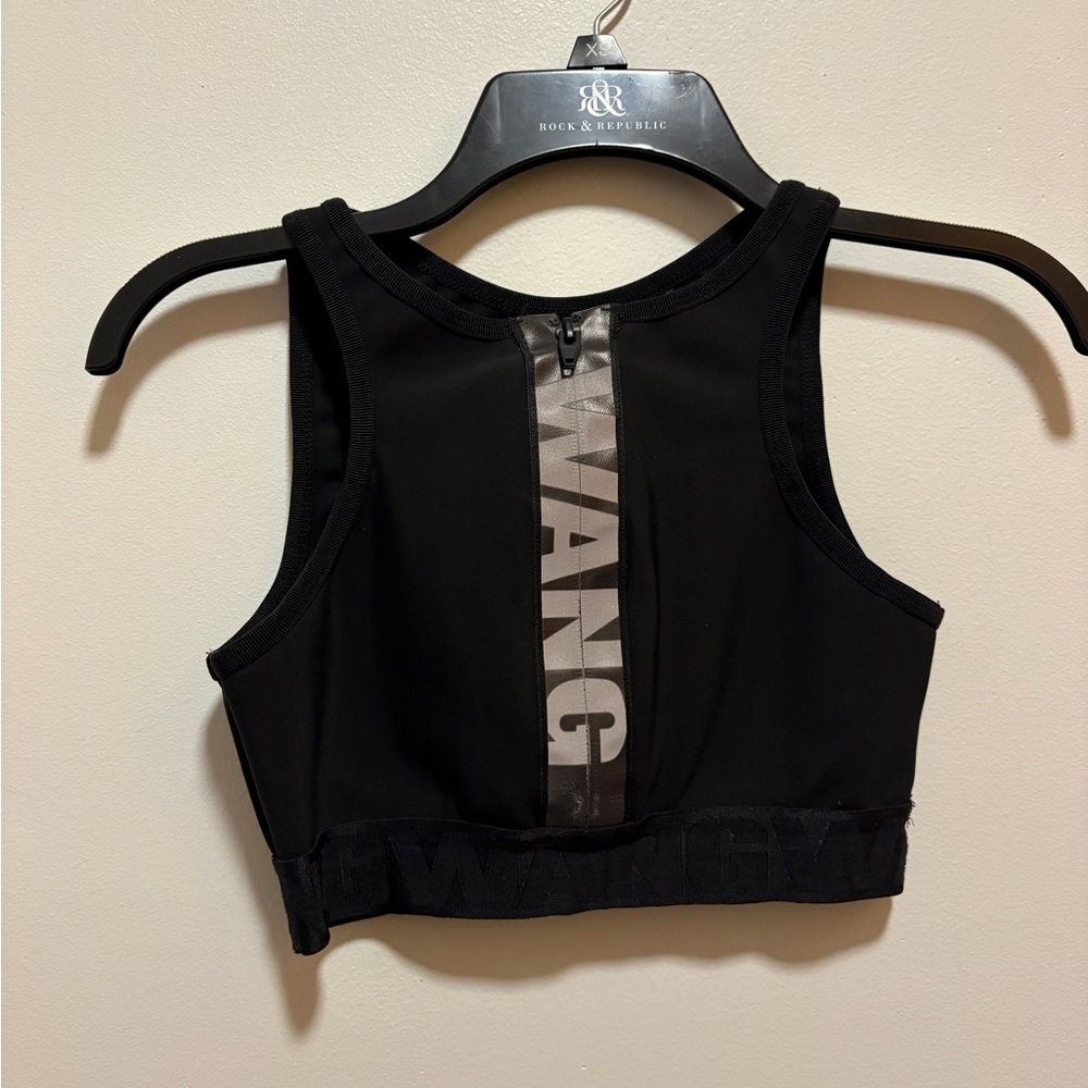 Alexander Wang x HM Collab  Back Zip Crop Top